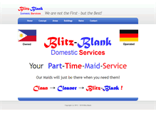 Tablet Screenshot of blitzblank.asia